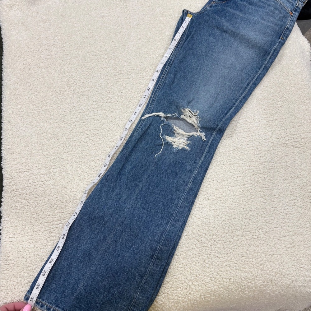 Citizens of Humanity Libby Bootcut Flare Distressed Ripped Jean Size 26 Med Wash - Picture 2 of 8